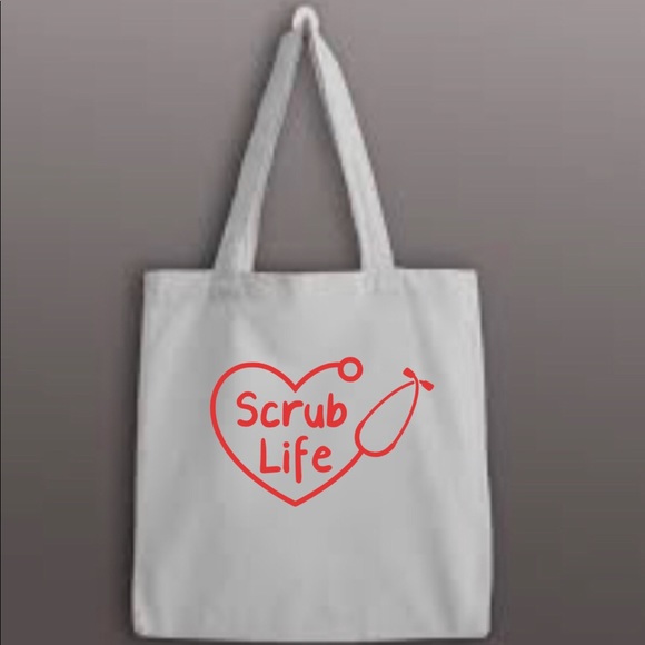 Scrub life tote bag new - Picture 1 of 1